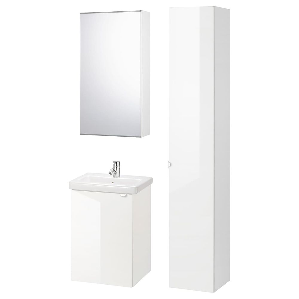 IKEA в интерьере ванной