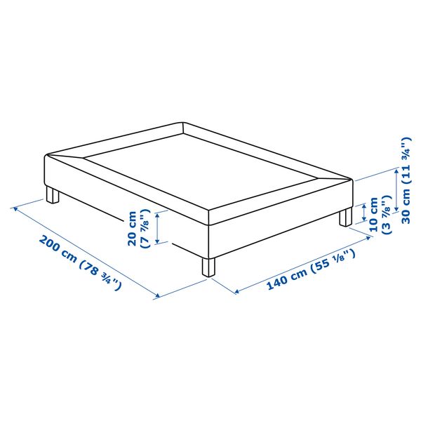 IKEA, дополнительный ракурс - схема-чертеж с размерами