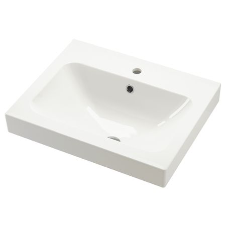 Глубокая раковина, белый, 62x49 см IKEA ORRSJÖN 105.450.72