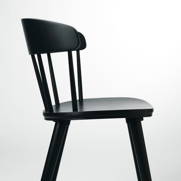 Стул, антрацит IKEA OMTÄNKSAM ОМТЭНКСАМ 204.694.16 - фото 4