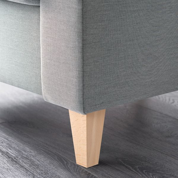 Кресло, Книса светло-серый IKEA ASKESTA АСКЕСТА 104.683.23 - фото 7