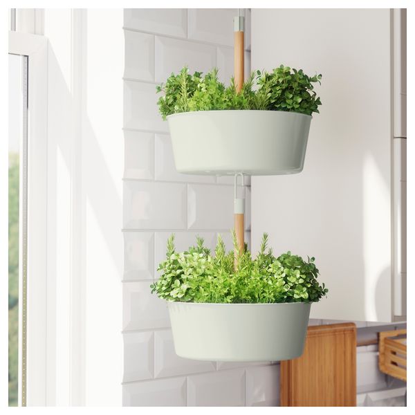 Кашпо подвесное БИТТЕРГУРКА, серый - фото 3