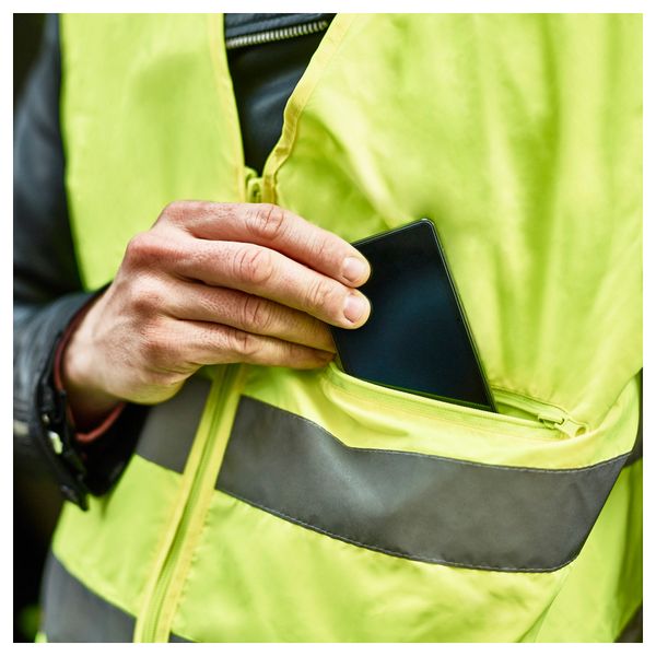 Светоотражающий жилет БЕСКЮДДА, L/XL, желтый - фото 4