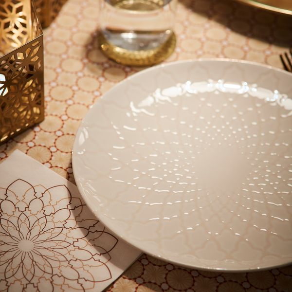 Тарелка, белый с оттенком 27 см IKEA LJUVARE ЛЬЮВАРЕ 704.921.17 - схема-чертеж с размерами