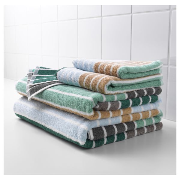 Полотенце БОЛМОН, разноцветный (30x50 см) - схема-чертеж с размерами