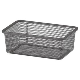 TROFAST Сетчатый контейнер - темно-серый 20x30x10 см