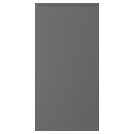 VOXTORP Дверь - темно-серый 40x80 см