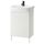Шкаф под раковину с 1 дверцей, 54x98 см, белый, Сальен смеситель IKEA BJÖRKÅN БЬЙОРКОН, NYSJÖN НЮШЁН 294.147.16