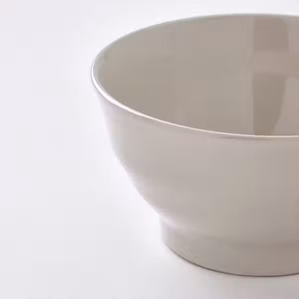 SANDSKÄDDA Миска - светлый серо-бежевый 14 см - схема-чертеж с размерами