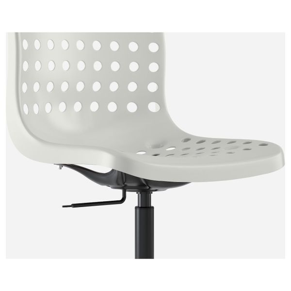 Рабочий стул, белый, черный IKEA СКОЛБЕРГ / СПОРРЕН 392.756.68 - фото 3