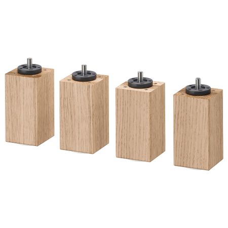 Ножка, дуб, 10 см IKEA BURFJORD 402.996.87