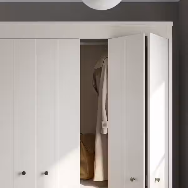 IDANÄS Гардероб, комбинация - белый 180x59x211 см - фото 6