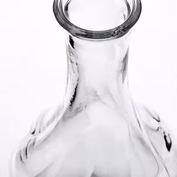 VILJESTARK Ваза - прозрачное стекло 17 см - фото 3