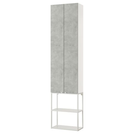 Комбинация для хранения, 60x32x255 см, белый IKEA BEGIVENHET БЕГИВЕНХЕТ 893.314.12