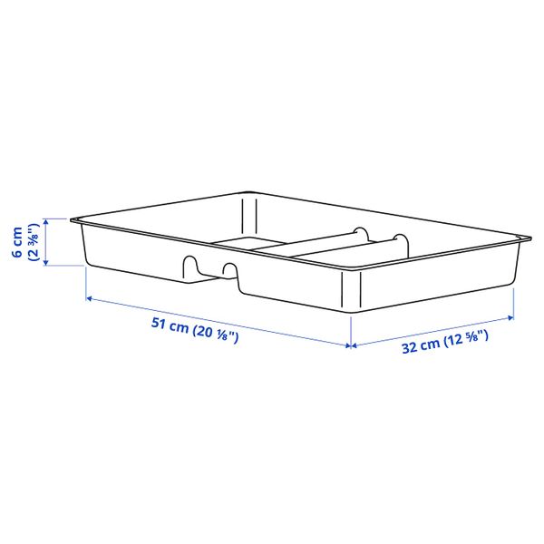 IKEA, дополнительный ракурс - схема-чертеж с размерами