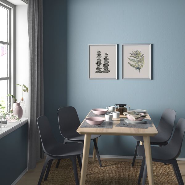 Постер, Природные зарисовки, 40x50 см IKEA DRÖMBILD ДРЁМБИЛЬД 704.469.22 - схема-чертеж с размерами