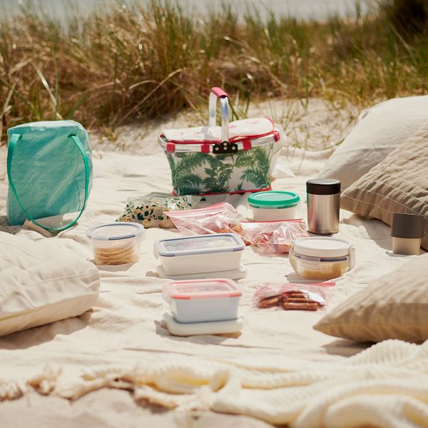 Корзина для пикника IKEA СОММАРДАГ 704.537.24 - схема-чертеж с размерами