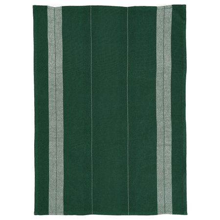 Полотенце, темно-зеленый/белый ручная работа 50x70 см IKEA БОТАНИСК 204.669.22
