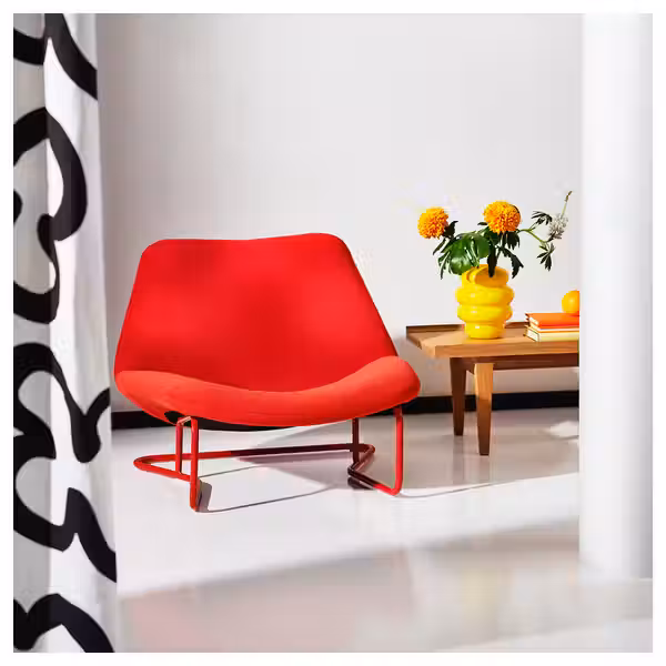 SOTENÄS СОТЕНЭС Кресло - Hakebo красный - фото 3