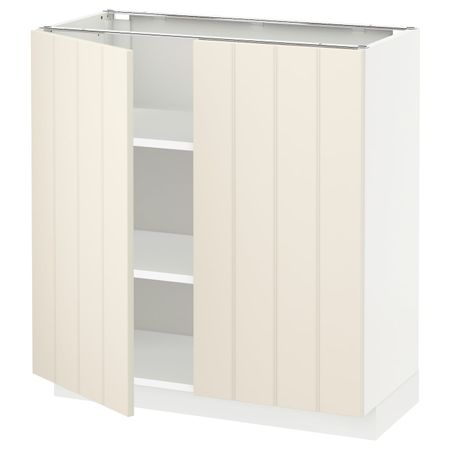 Напольный шкаф с полками, 2 двери IKEA METOD МЕТОД 092.264.53