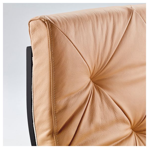 Кресло ПОЭНГ, черно-коричневый, Сеглора неокрашенный - фото 8