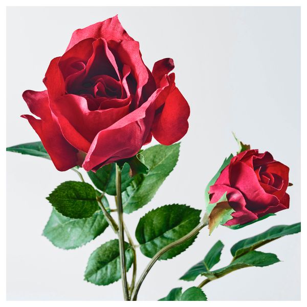 Цветок искусственный СМИККА, Роза, разные цвета (55 см) - фото 2