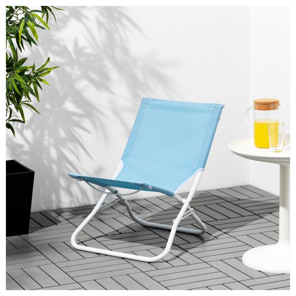 Пляжный стул ХОМЭ, складной, голубой - фото 4