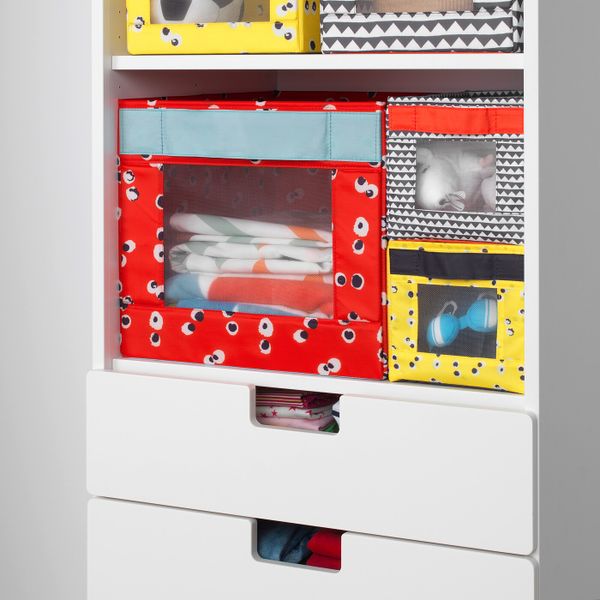 Коробка, красный 38x42x33 см IKEA ANGELÄGEN АНГЕЛЭГЕН 904.179.47 - фото 3