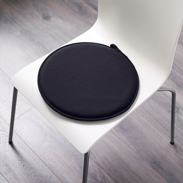 Подушка на стул, черный 34 см IKEA CILLA ЦИЛЛА 103.699.26 - фото 2