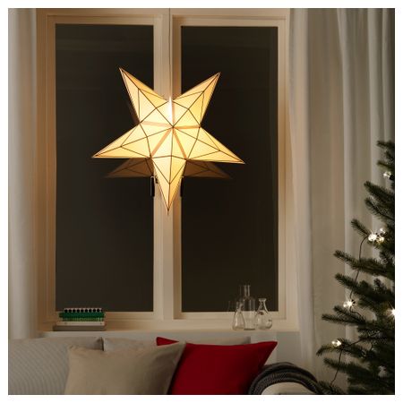 Абажур для подвесного светильника СТРОЛА, белый, черный