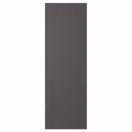 SKATVAL Дверца с петлями - темно-серый 60x180 см