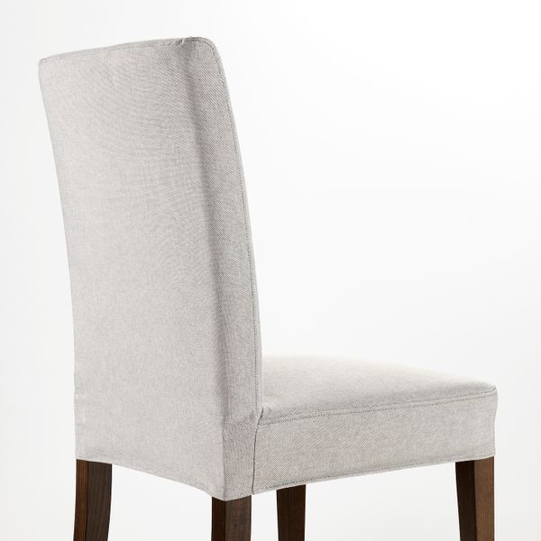 Стул, коричневый/Оррста светло-серый IKEA ХЕНРИКСДАЛЬ 092.177.74 - фото 2