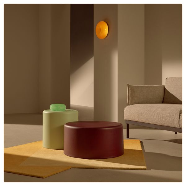 Сервировочная миска с крышкой, 18 см, стекло, зеленый IKEA VARMBLIXT 805.299.93 - схема-чертеж с размерами