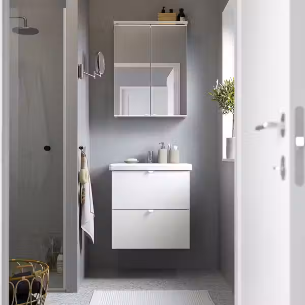 ENHET Ванная - белый 64x43x65 см - фото 2