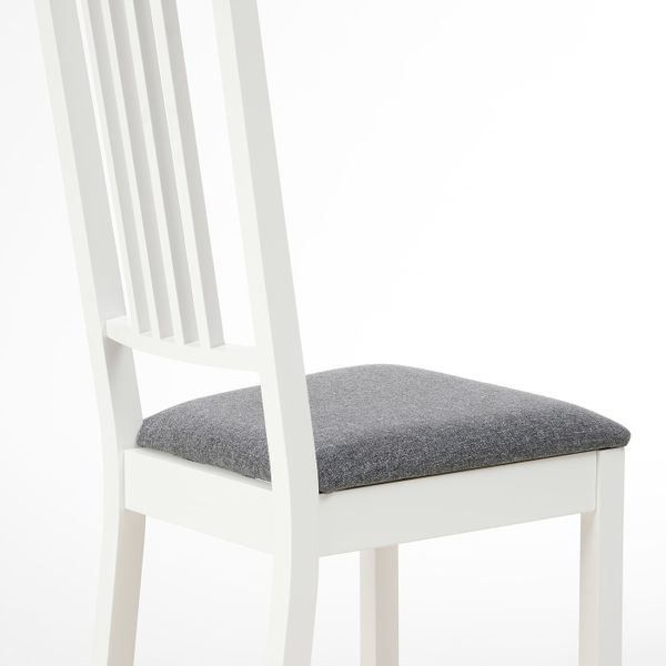 Стул, белый/Гуннаред классический серый IKEA BÖRJE БЁРЬЕ 104.784.40 - фото 3