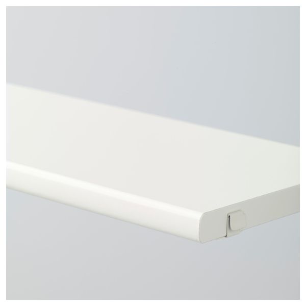 Полка АЛЬГОТ, белый - схема-чертеж с размерами