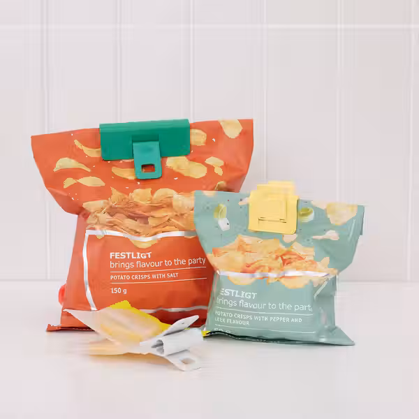 ÖRINGABBORRE ОРИНГАББОРРЕ Зажим, 9 шт. - разноцветный - фото 3