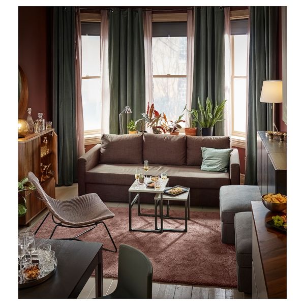 3-местный диван-кровать, Шифтебу коричневый IKEA FRIHETEN ФРИХЕТЭН 304.115.52 - фото 8