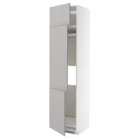 METOD Высокий шкаф д/холод/мороз/3 дверцы