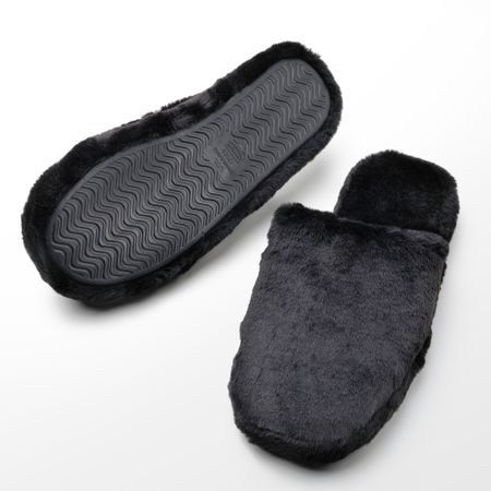 Домашние тапочки, S/M, черный IKEA OBEGRÄNSAD 605.267.59