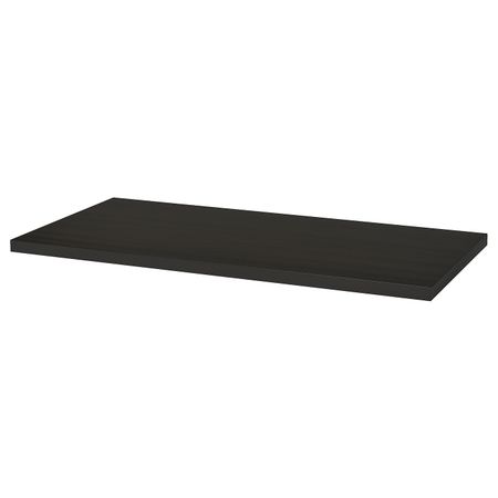 Столешница, черно-коричневый 120x60 см IKEA LINNMON ЛИННМОН 803.849.28