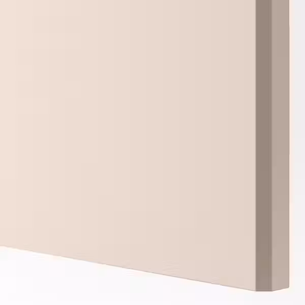 PAX / REINSVOLL Гардероб, комбинация - белый/серо-бежевый 200x60x201 см - схема-чертеж с размерами