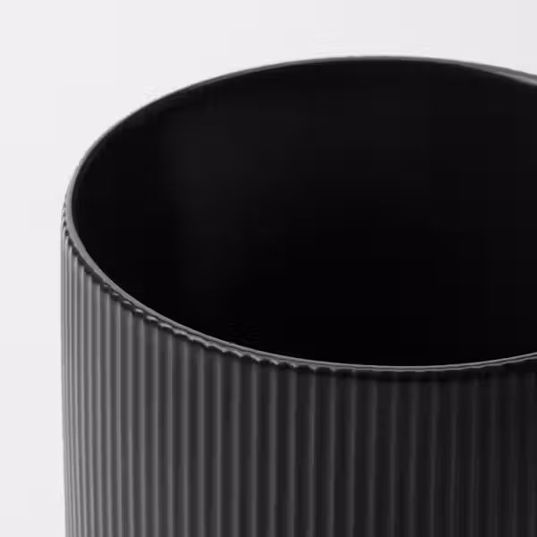GRADVIS Кашпо - д/дома/улицы чёрный 12 см - фото 3