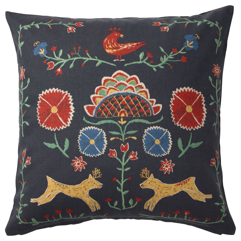 Чехол на подушку РЕНРЕПЕ, разноцветный (50x50 см) - фото 1