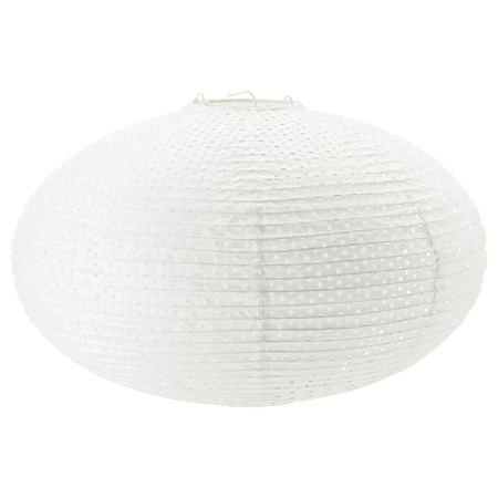 Абажур для подвесного светильника, круглой формы белый IKEA СОЛЛЕФТЕО 903.868.23