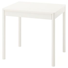 TONSTAD Раздвижной стол - белый с оттенком 80/120x70 см