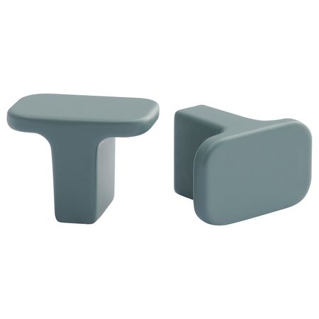 Ручка мебельная, зеленый/серый 15 мм IKEA HACKÅS ХАККОС 705.223.60