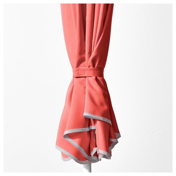 Зонт от солнца РАМСО, регулируемый, светло-красный (160 см) - фото 2