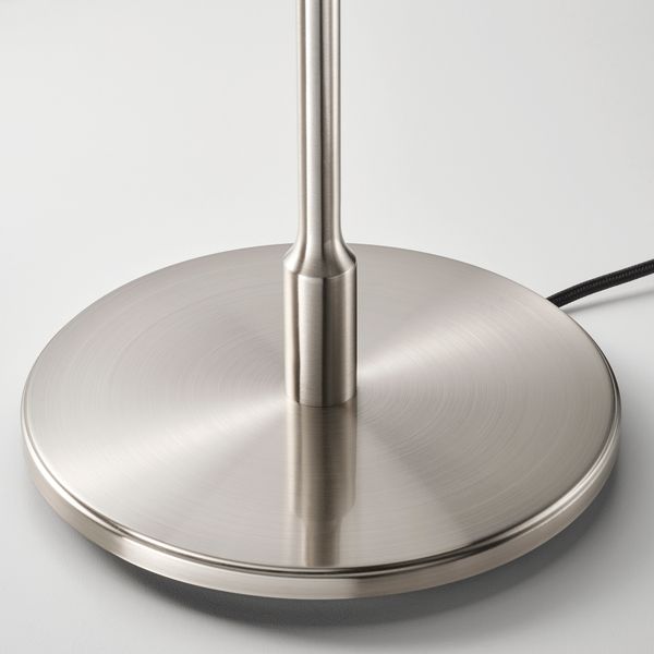 Лампа настольная, 40 см, никелированный, молочный стекло IKEA TÄLLBYN ТЭЛЛЬБЮН 004.308.11 - фото 10