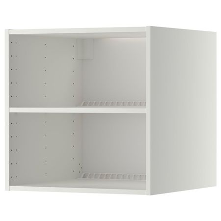 Каркас верхняя шкафа на холодильник/морозил, белый 60x60x60 см IKEA METOD МЕТОД 803.679.95